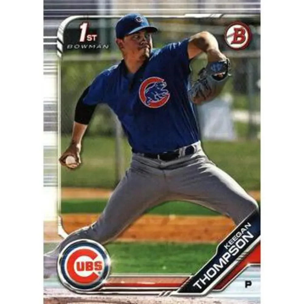 2019 Bowman Prospects Keegan Thompson #BP-90 Chicago Cubs